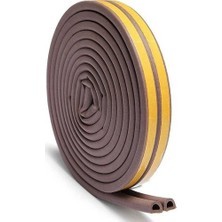 RODEX FİTİLLİ PENCERE BANDI KAHVERENGİ 9*6MM 2*50M D TYPE(BNP02)(8)