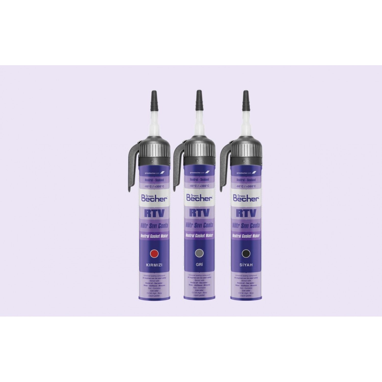 GROSSBECHER SİYAH SIVI CONTA 200 ML. KARTUŞ