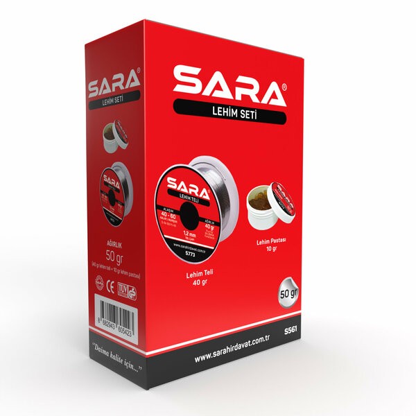 SARA LEHİM TELİ  SETİ 40 + 10 GR