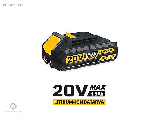 SGS 20 VOLT YEDEK BATARYA (1.5Ah)