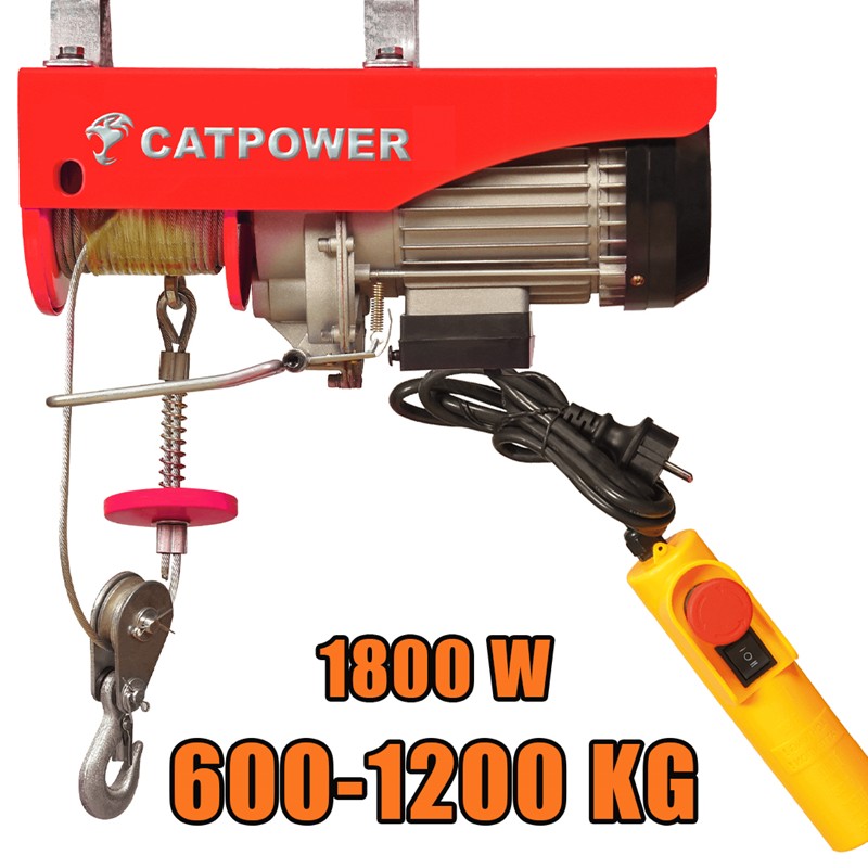CATPOWER CAT7751 ELEKTRIKLI VINC 600-1200 KG 1800 W
