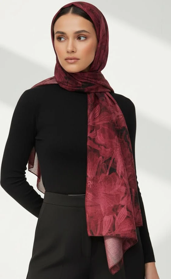 Pamuk Vual Şal