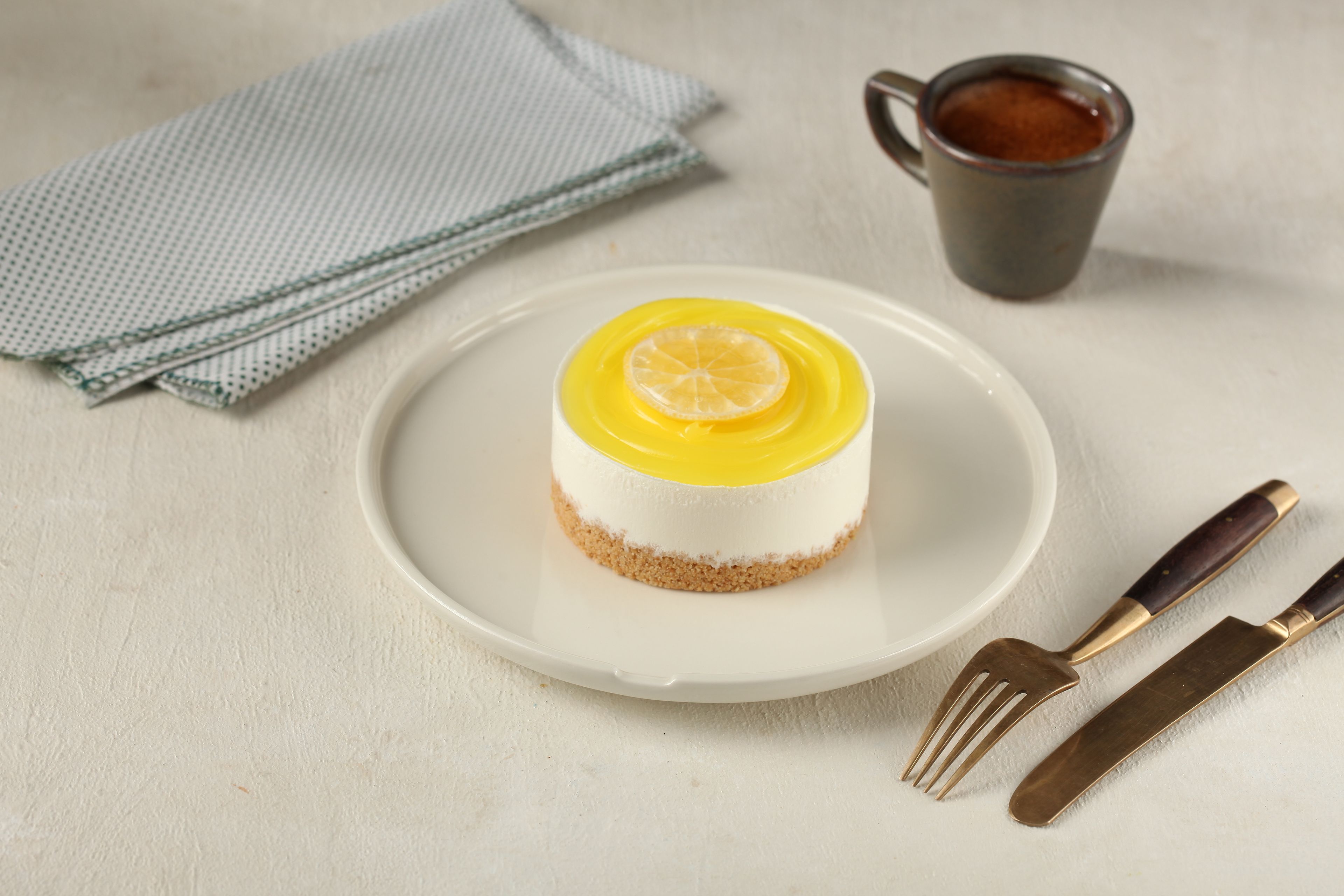 Limonlu Cream Cheesecake