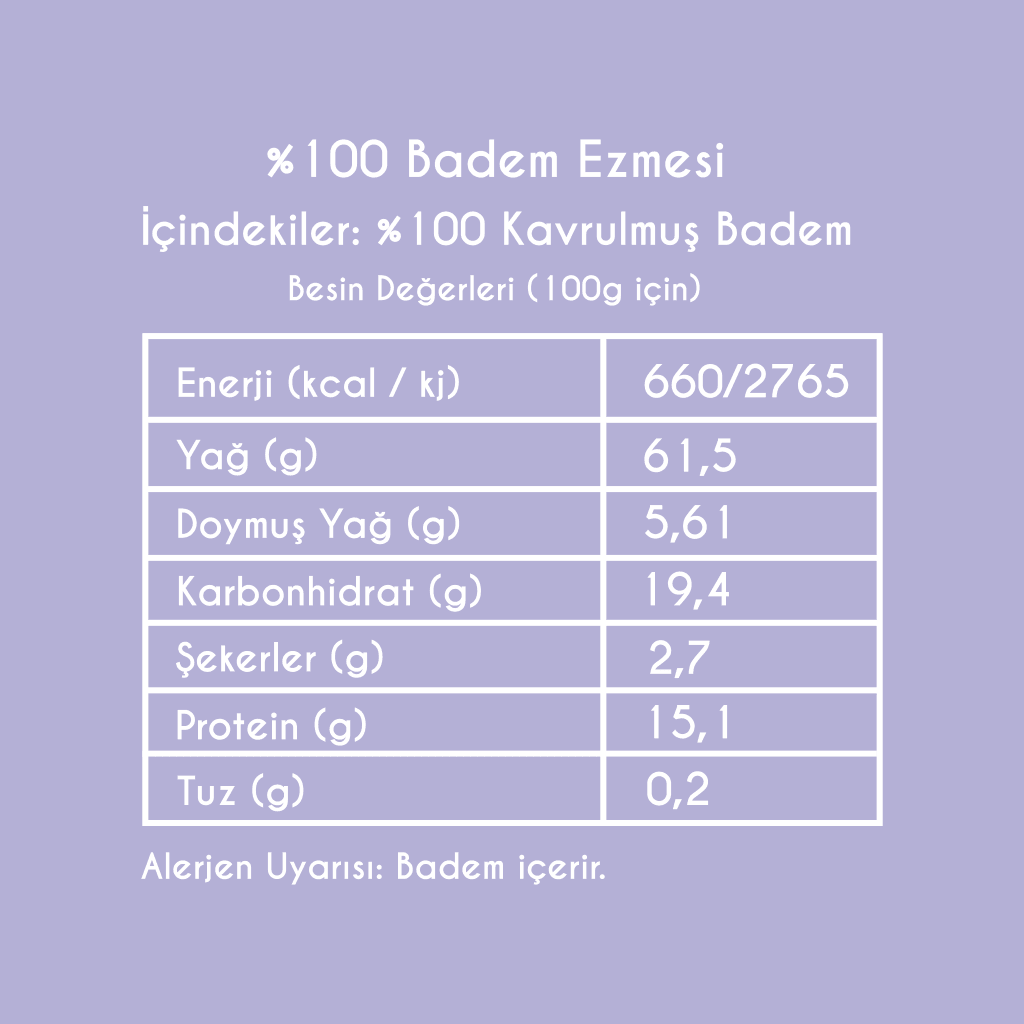 Ladin %100 Badem Ezmesi