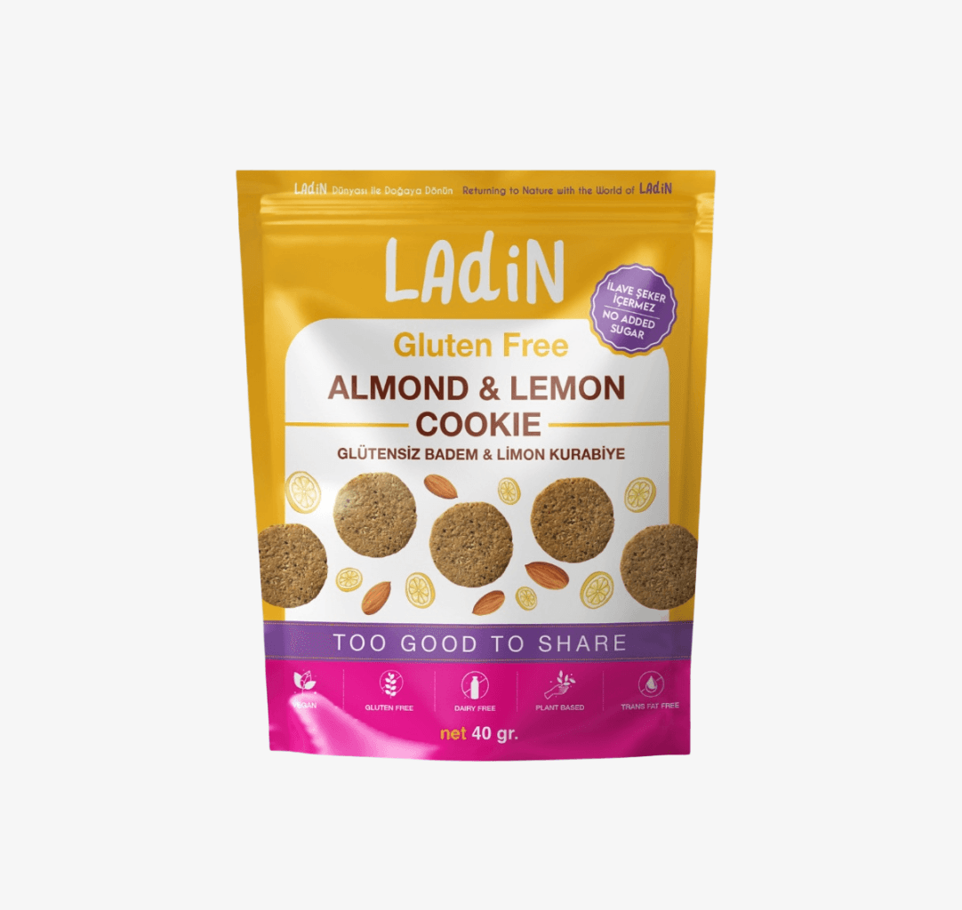 LAdin Gluten Free Cookie No 1 (Almond&Lemon) 40 gr