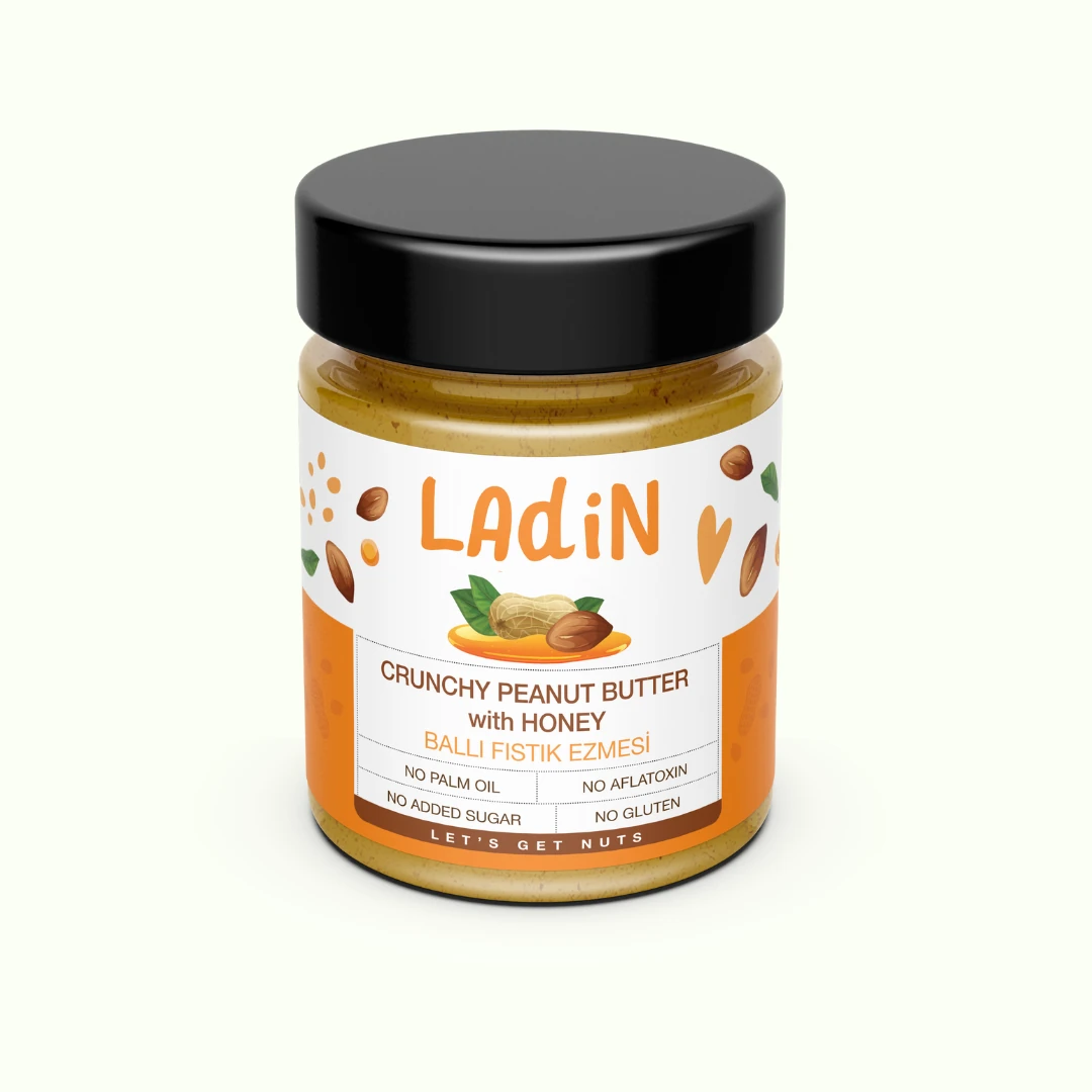 Ballı Crunchy Fıstık Ezmesi 300 gr
