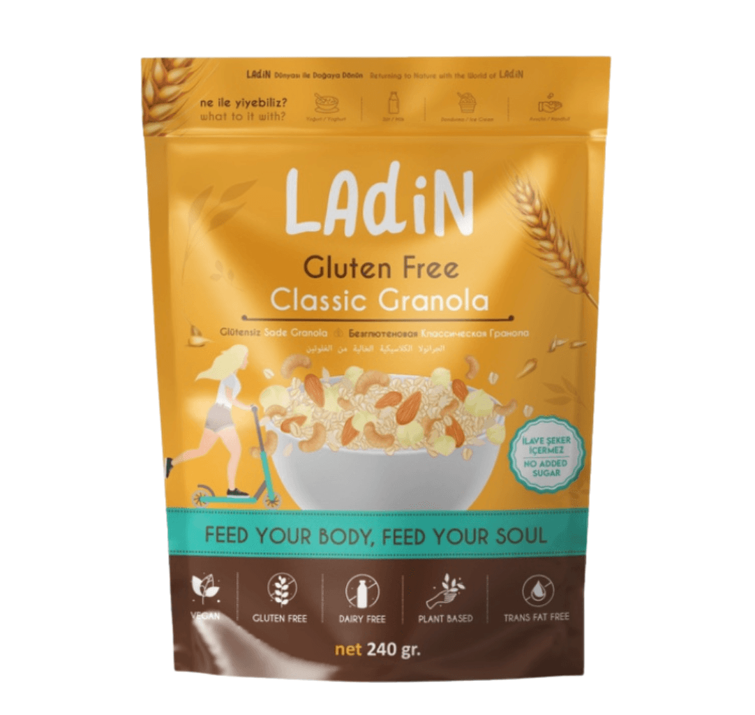 Ladin Glütensiz Klasik Granola 240 gr