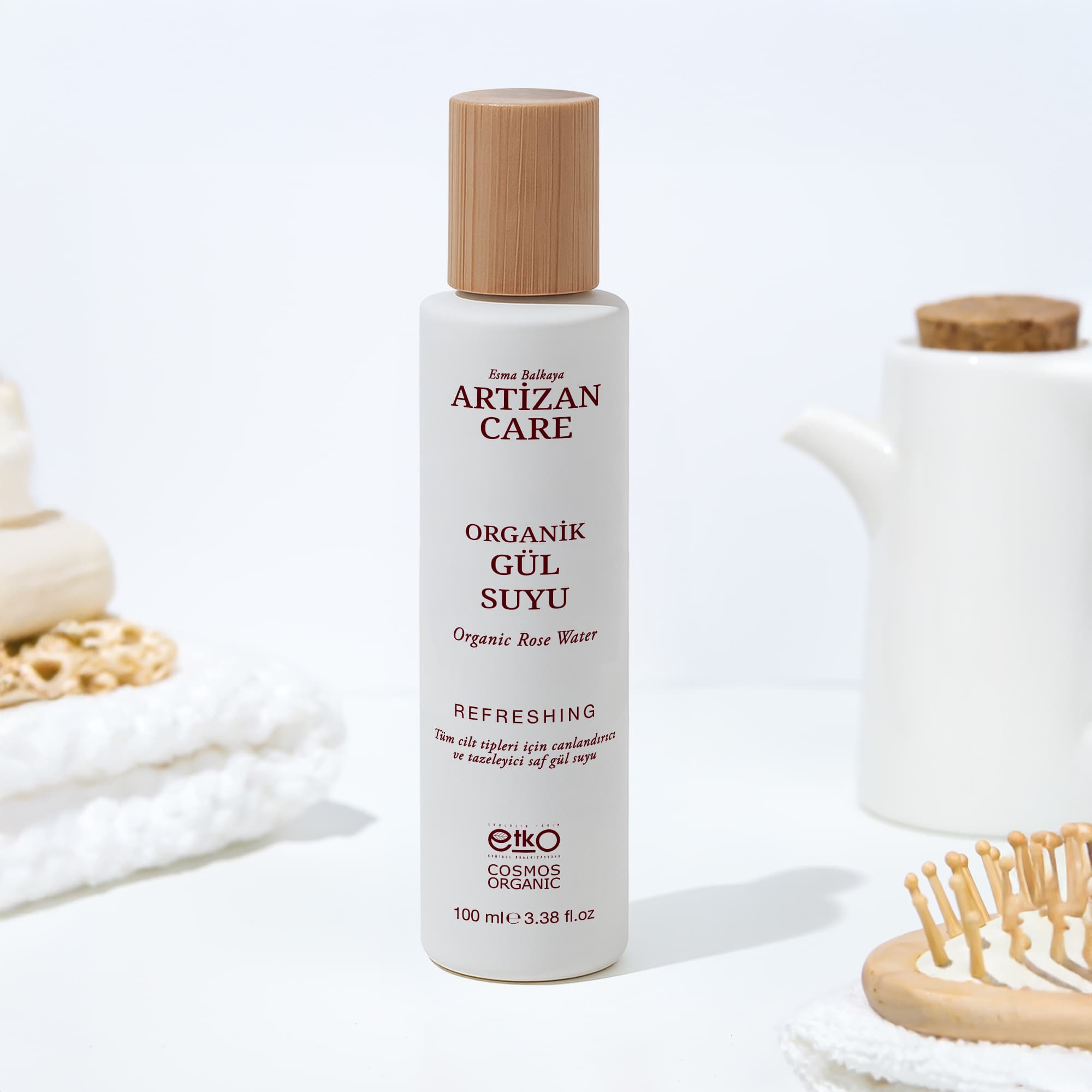 Organik Tam Gül Suyu