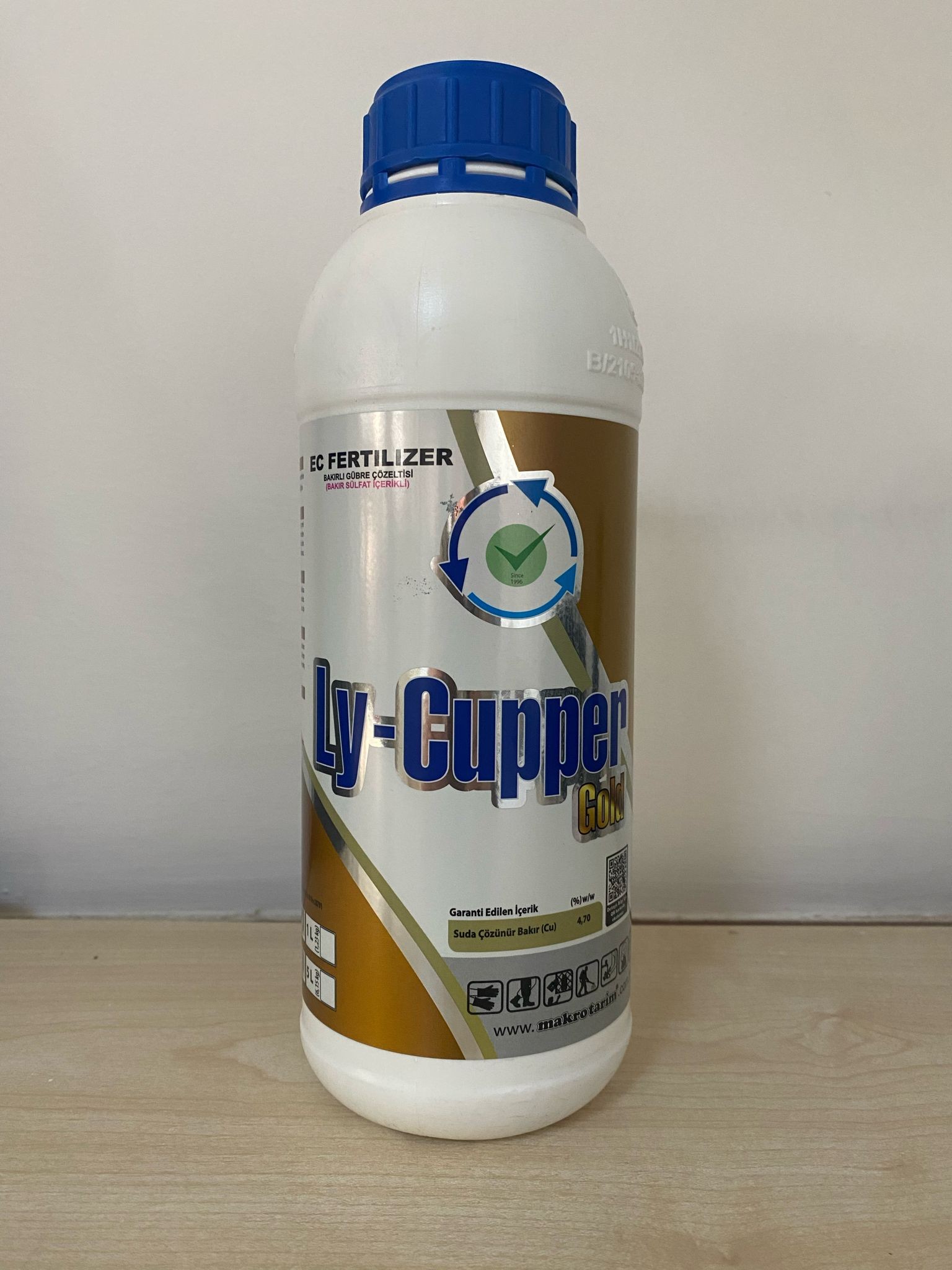 Ly-Cupper Bakırlı Gübre Çözeltisi 1 Lt