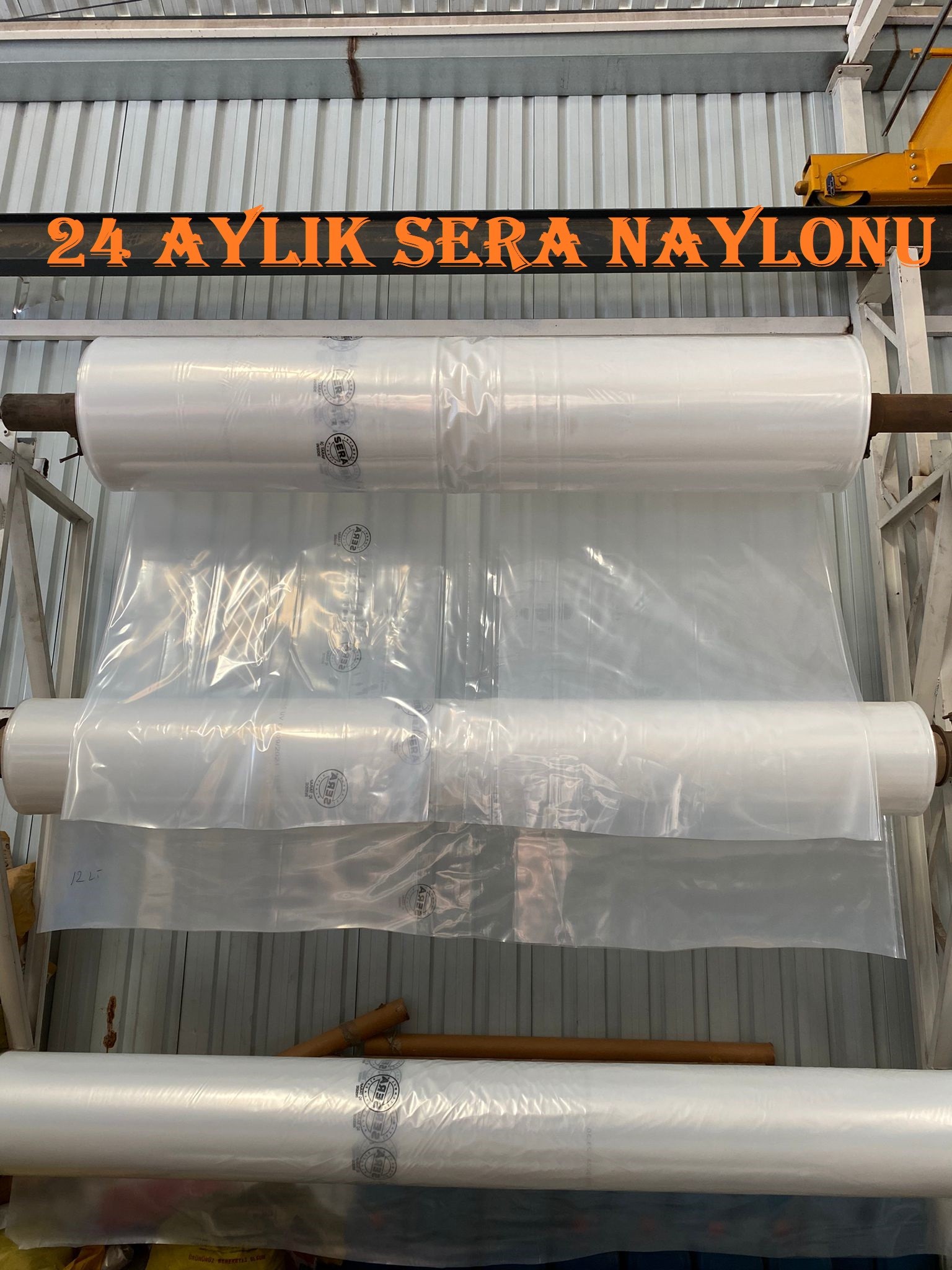 24 Aylık Sera Naylonu (150 Mikron)