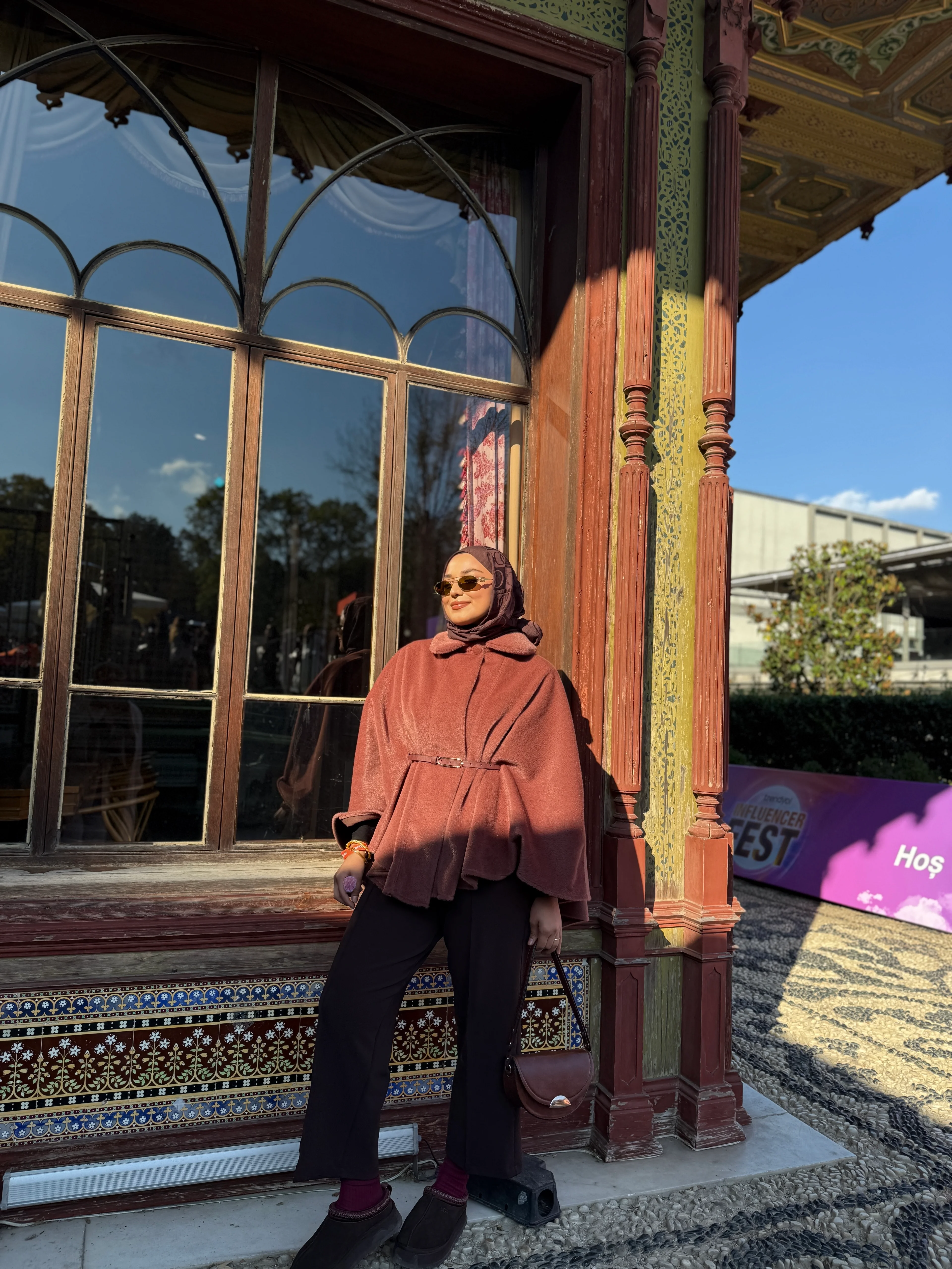 Somon Yumuş Kemer Detaylı Panço 