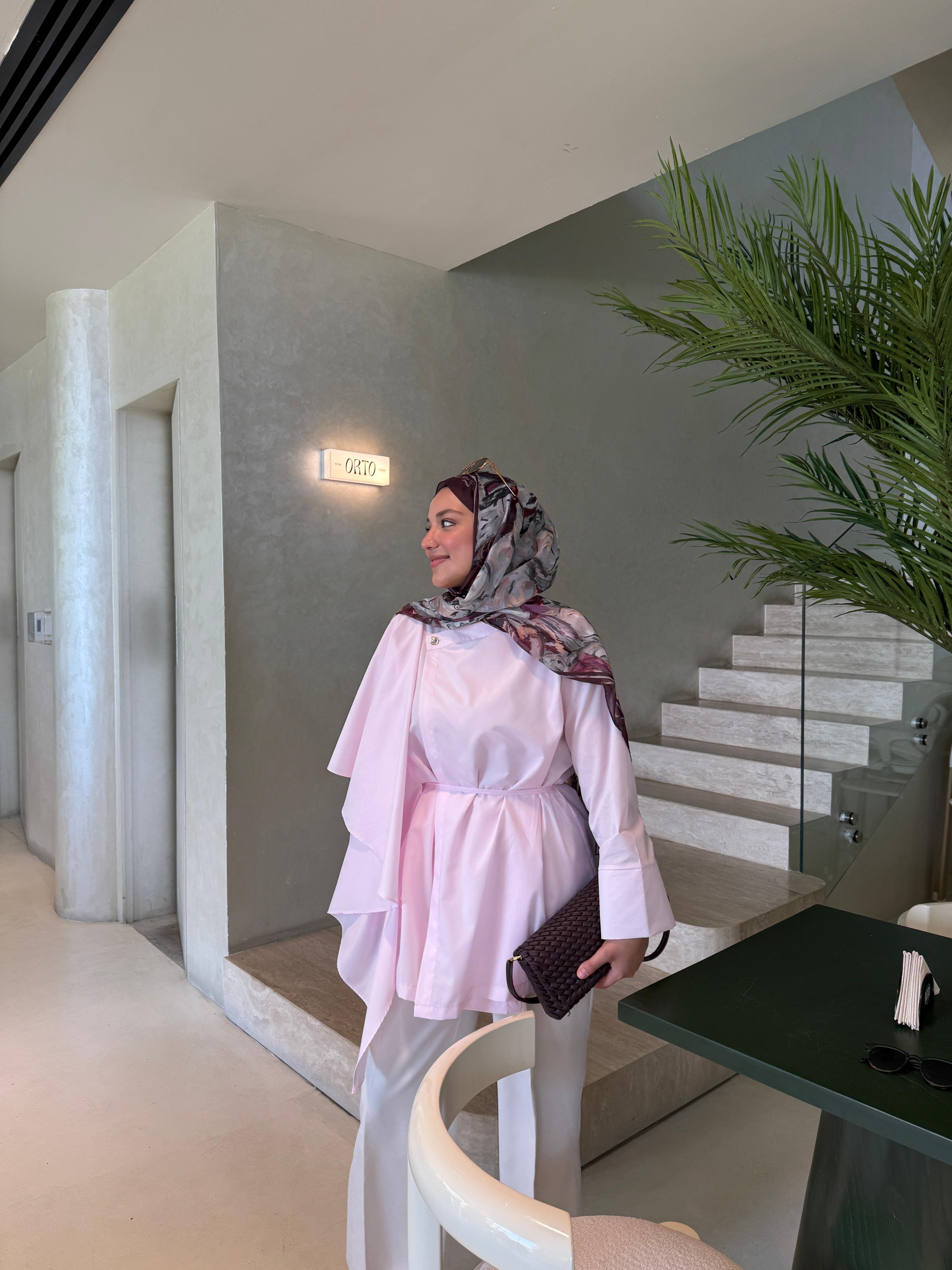Diana Gömlek (Pembe)