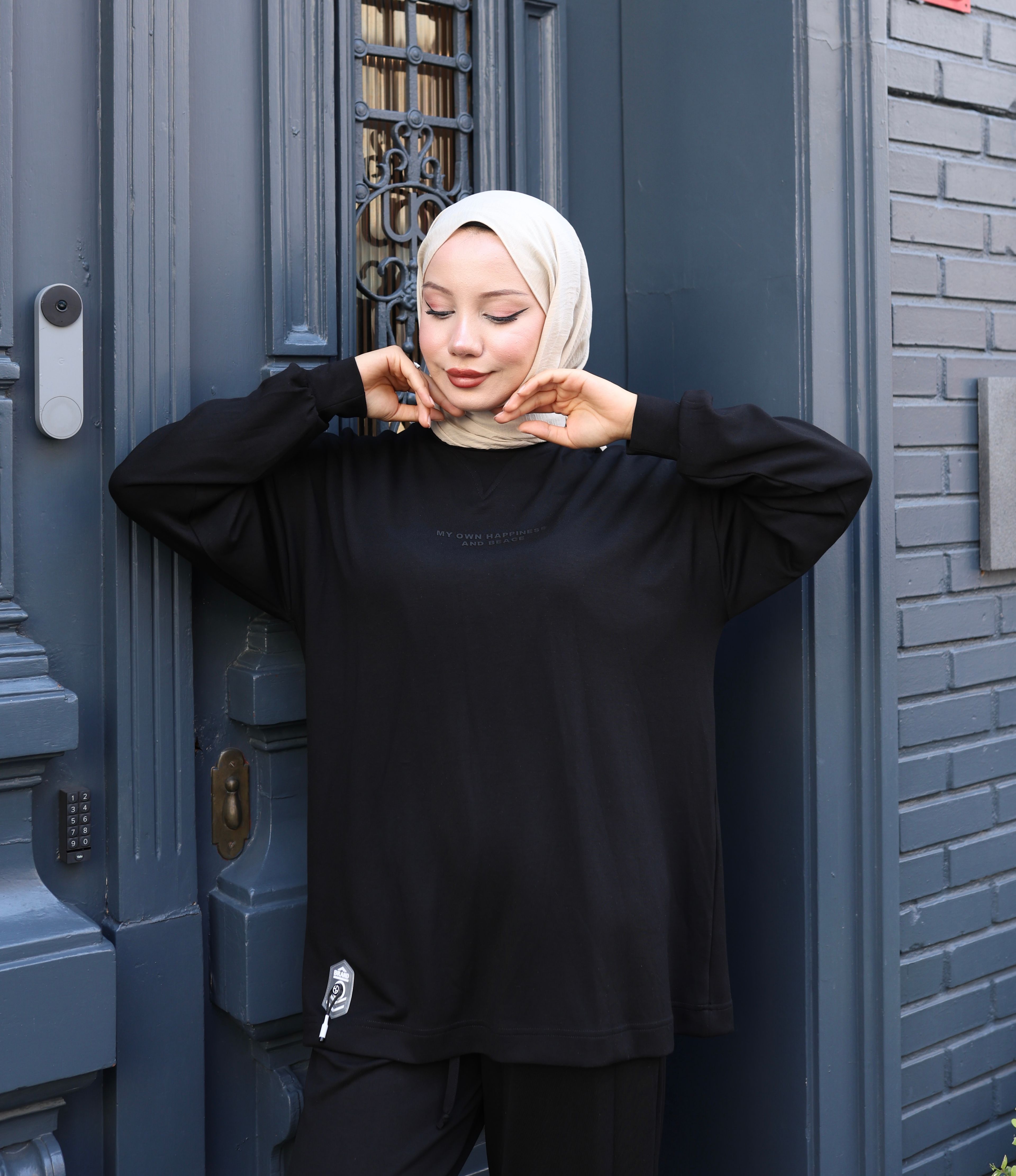 Oysho Kumaş Sweat ve Pantolon İkili Takım