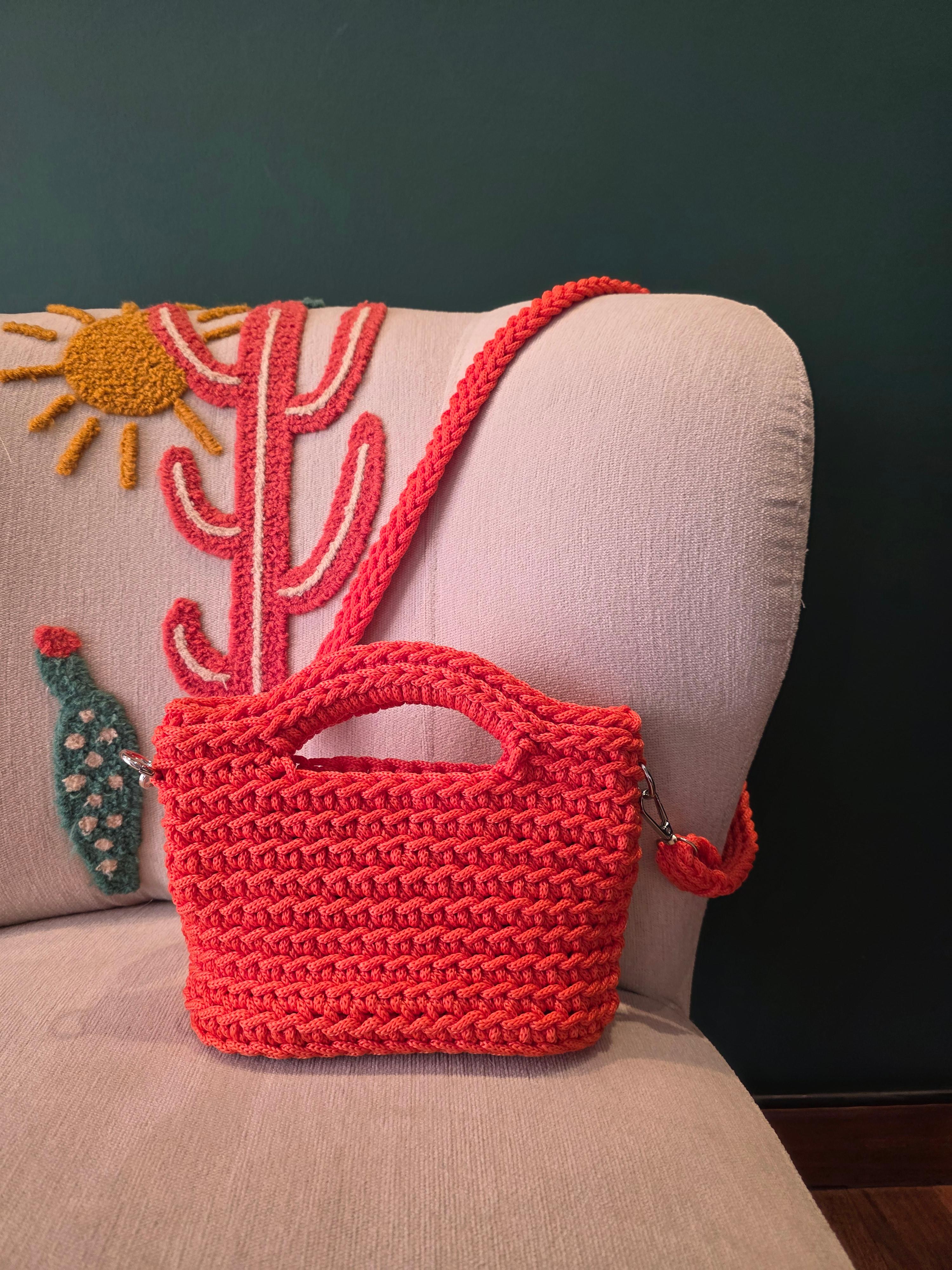 Orange Pop Mini Bag