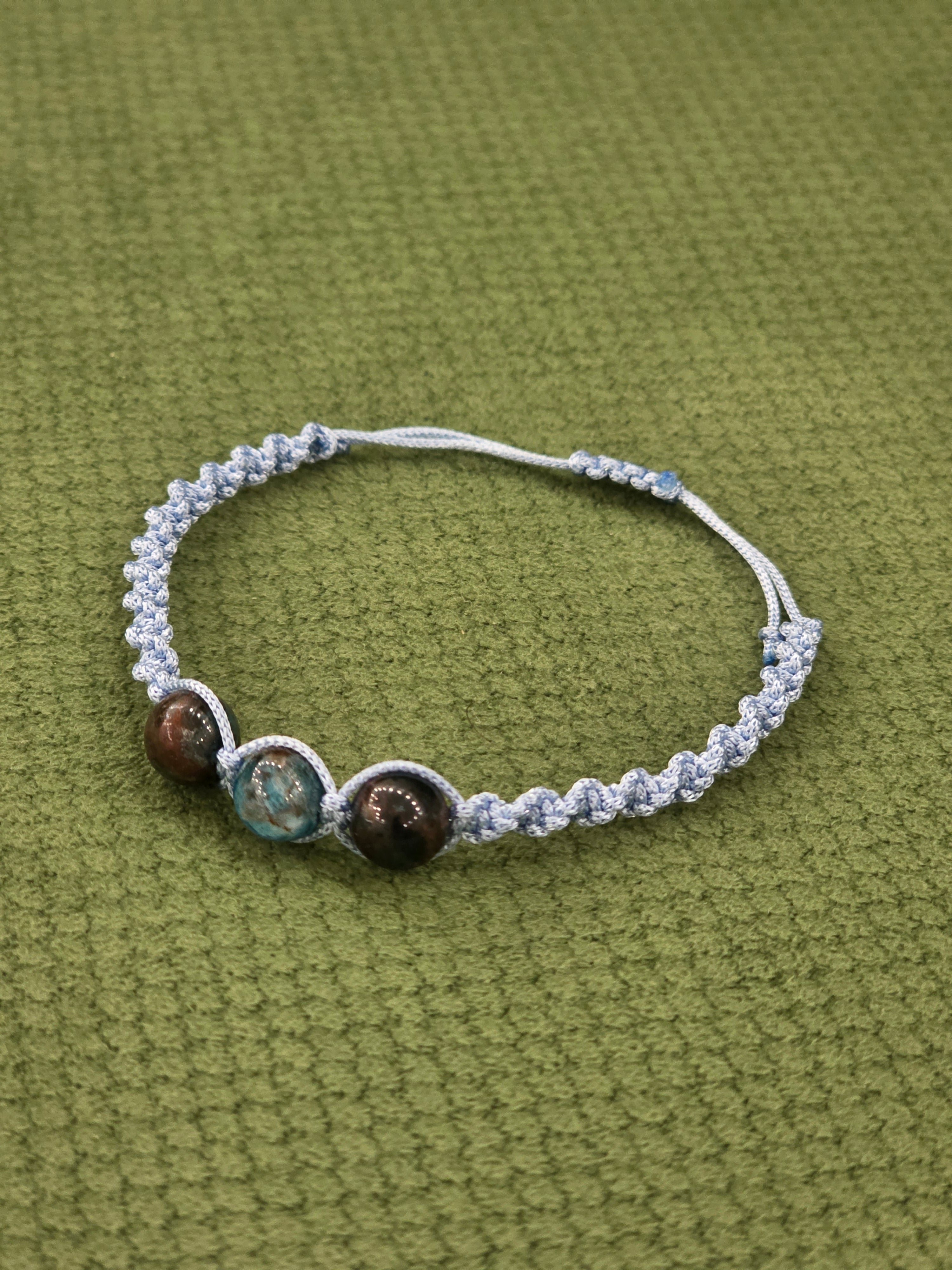 Apatite Aura Macrame