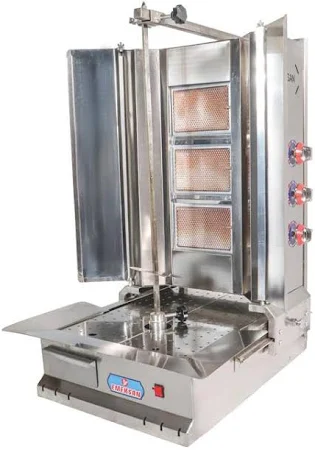 Emeksan 3 Radyanlı Alttan Motorlu Döner Ocağı Tüplü