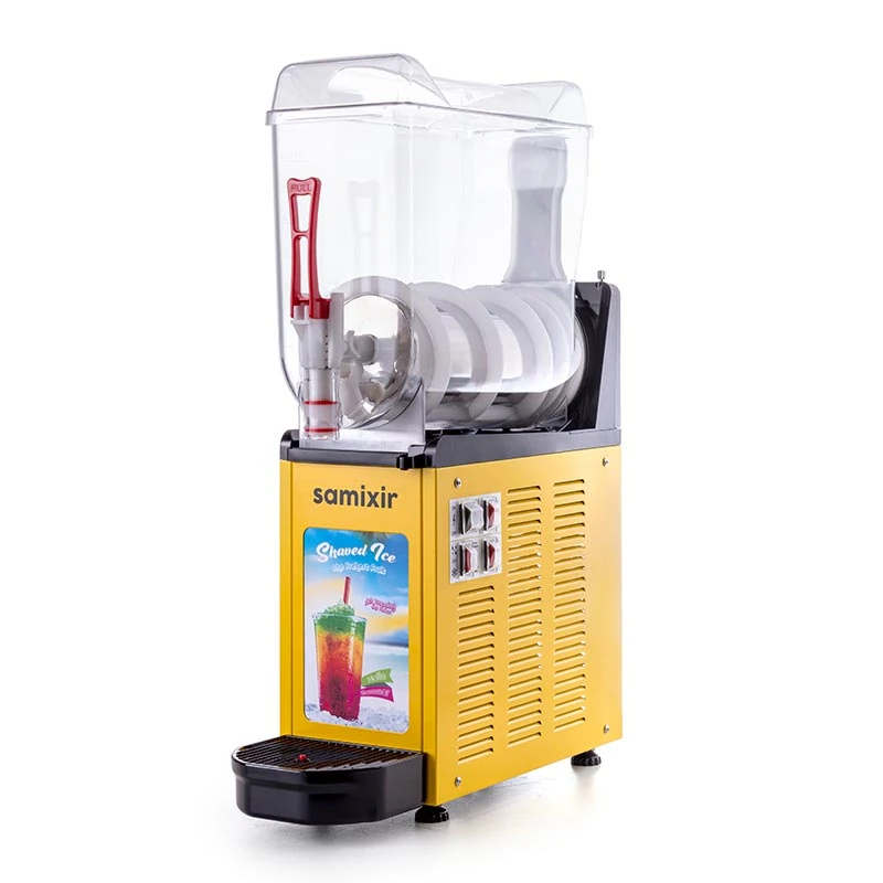 Samixir SLUSH12 Allure Ice Slush Granita Milkshake ve Soğuk Meyve Suyu Dispenseri, 12 L