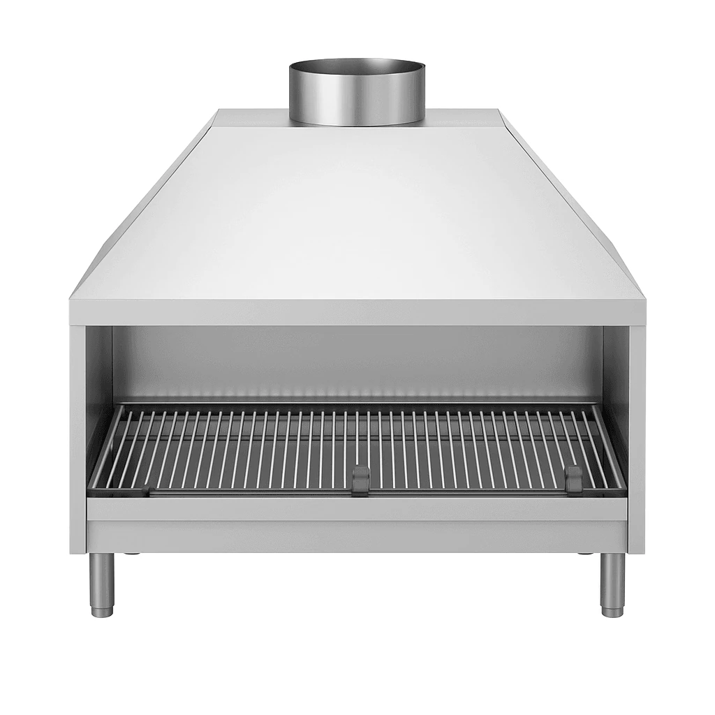 Paslanmaz Çelik Kapalı Kömürlü Izgara 150cm, Eko Model