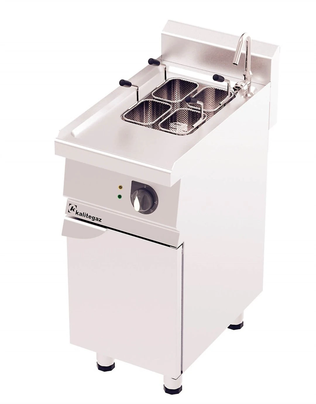 Kalitegaz 12 Litre Elektrikli Makarna Haşlama Makinesi 40x70x90 cm Alt Dolaplı PCCS4070E Rinnova