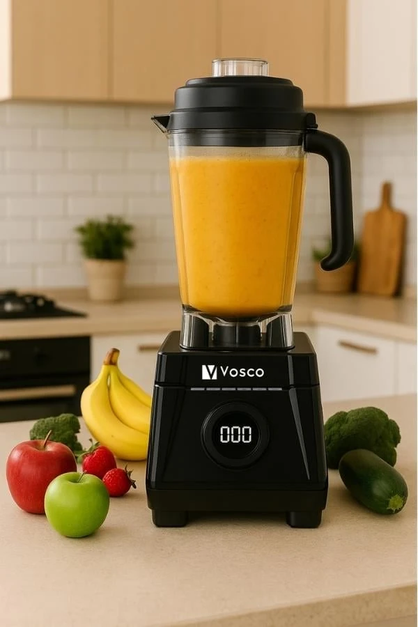 Vosco Dijital Bar Blender Pro, 3 lt, Siyah VHS-602CG