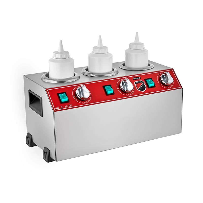 SilverInox Sosluk 3'lü, Elektrikli