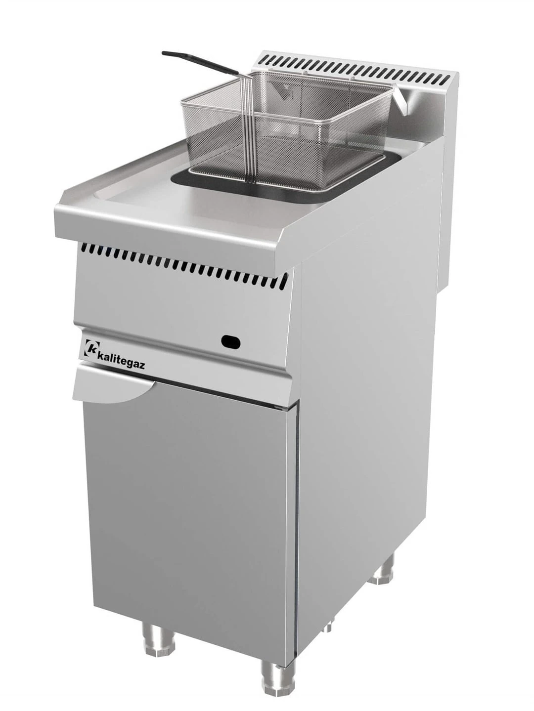 Kalitegaz Gazlı Fritöz 23 Litre Ce Belgeli  Alt Dolaplı 40x70x90 cm FCS4070G Rinnova