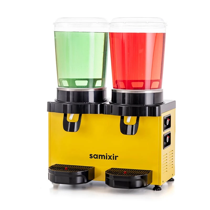 Samixir MM20 Panaromik Twin Soğuk İçecek Dispenseri, 10 L+10 L