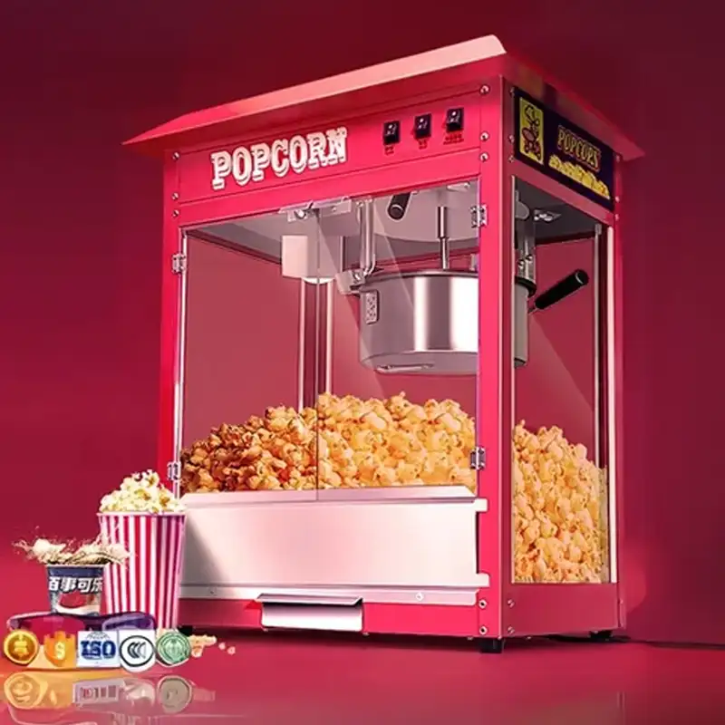 Vosco Otomatik Patlamış Mısır Makinesi, 300 gr Hazneli