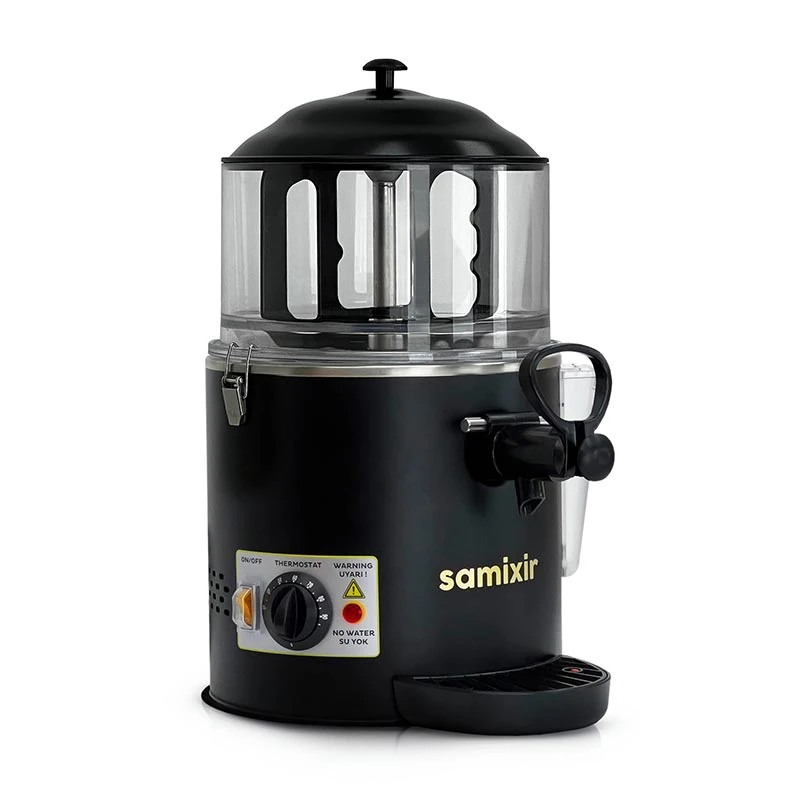 Samixir SC.05.B Sıcak Çikolata ve Sahlep Makinesi, 5 L, Siyah