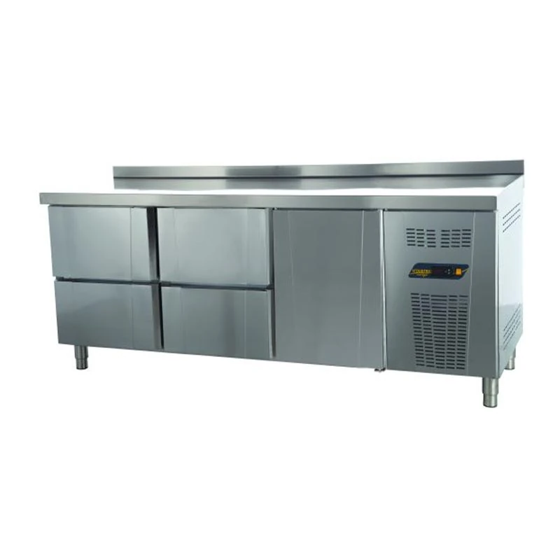 Ndustrio Tezgah Tip Buzdolabı, 2 Çekmeceli, 2 Kapılı