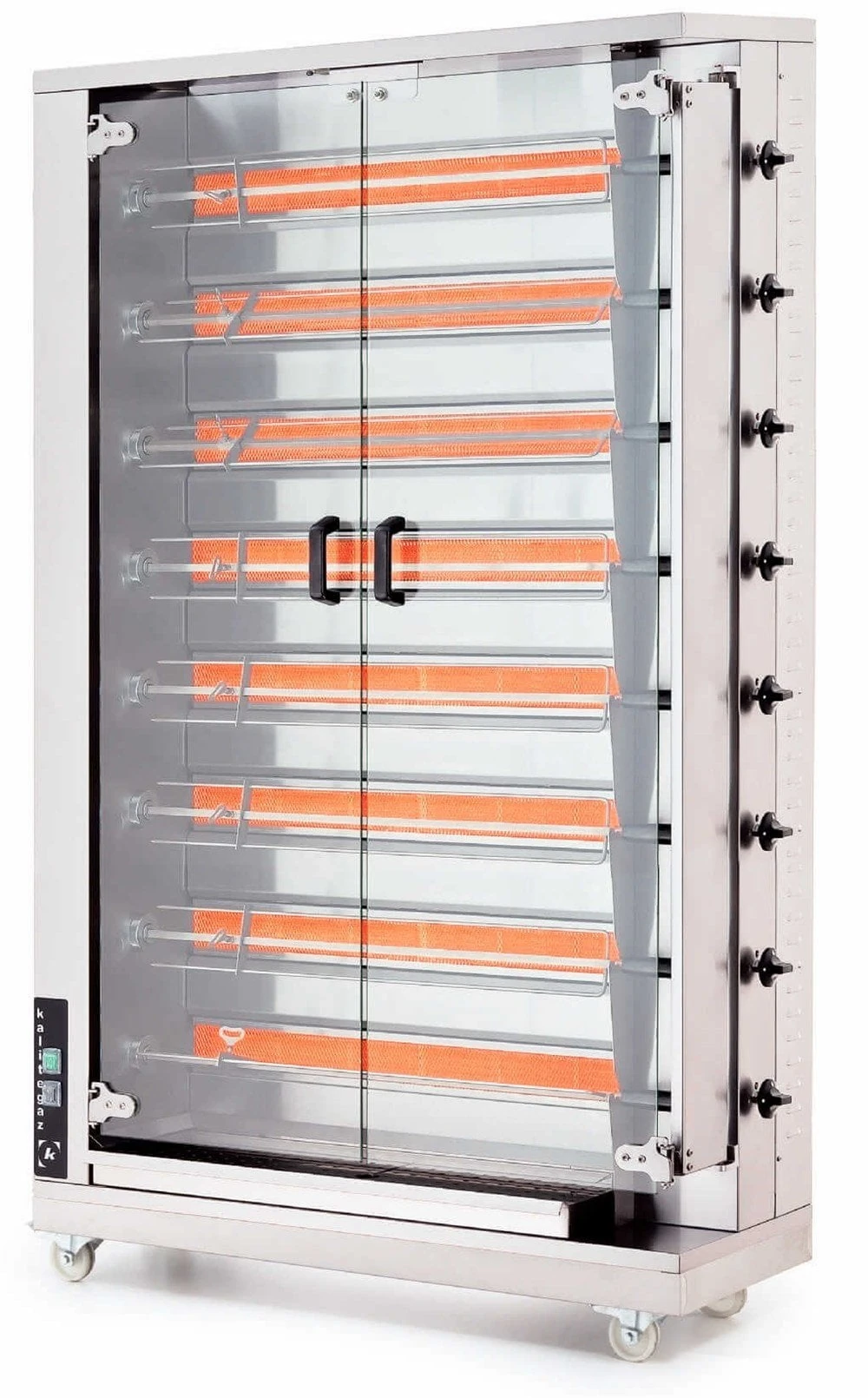 Kalitegaz Gazlı Piliç Çevirme Makinesi 32-40 Piliç Kapasiteli CRG 8