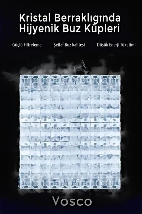 Vosco Buz Makinesi 40 Kg/Gün Küp