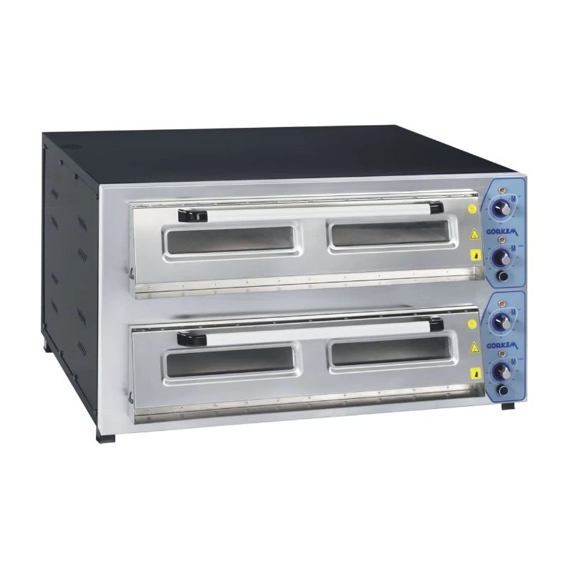 Görkem Pizza Fırını İki Katlı (6+6 x 30 Cm Pizza Kapasiteli Elektrikli)