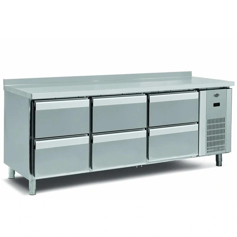 Empero  Tezgah Tipi Buzdolabı, 6 Çekmeceli, 1 Kapılı, 700 lt