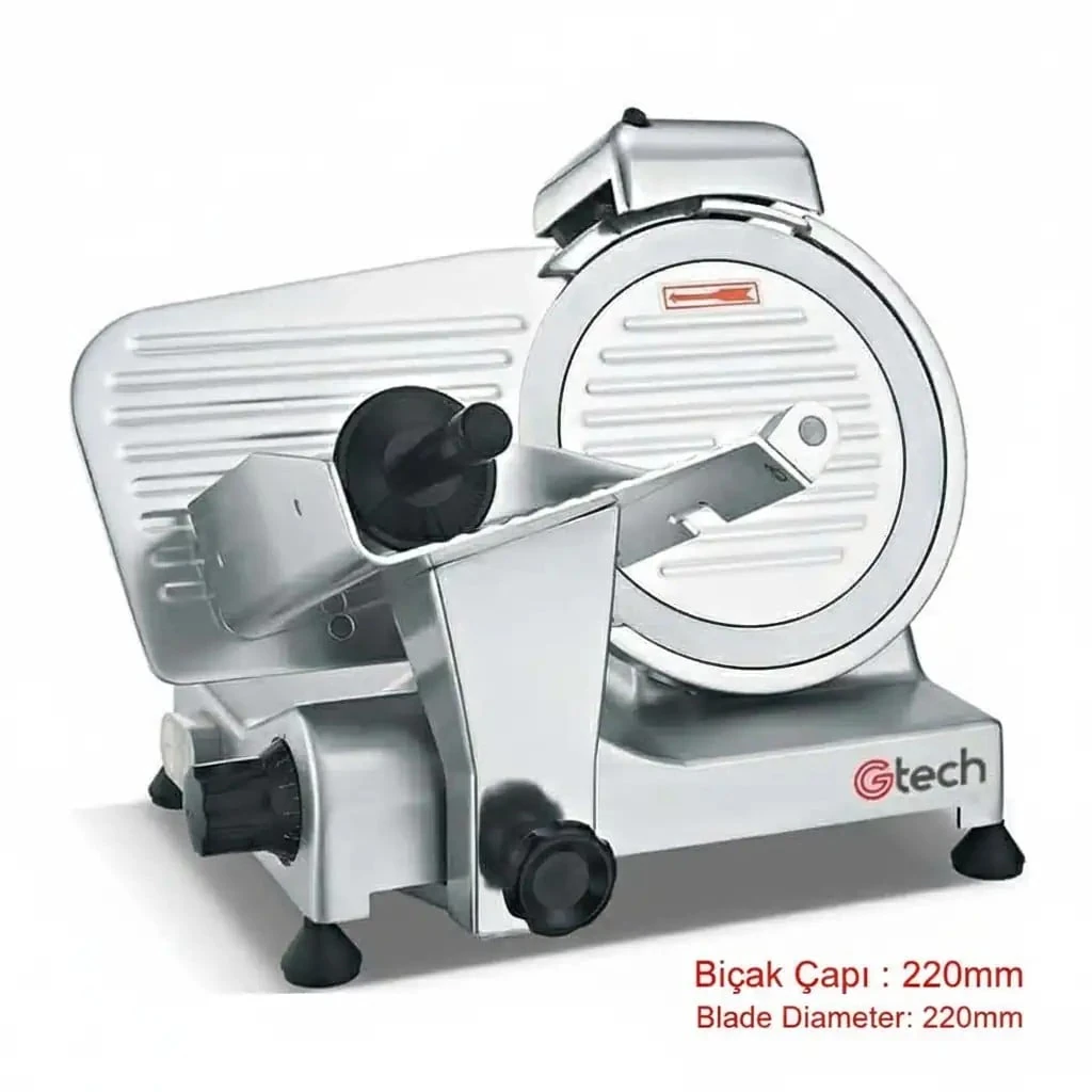 Gtech Gıda Dilimleme Makinesi, 220 mm