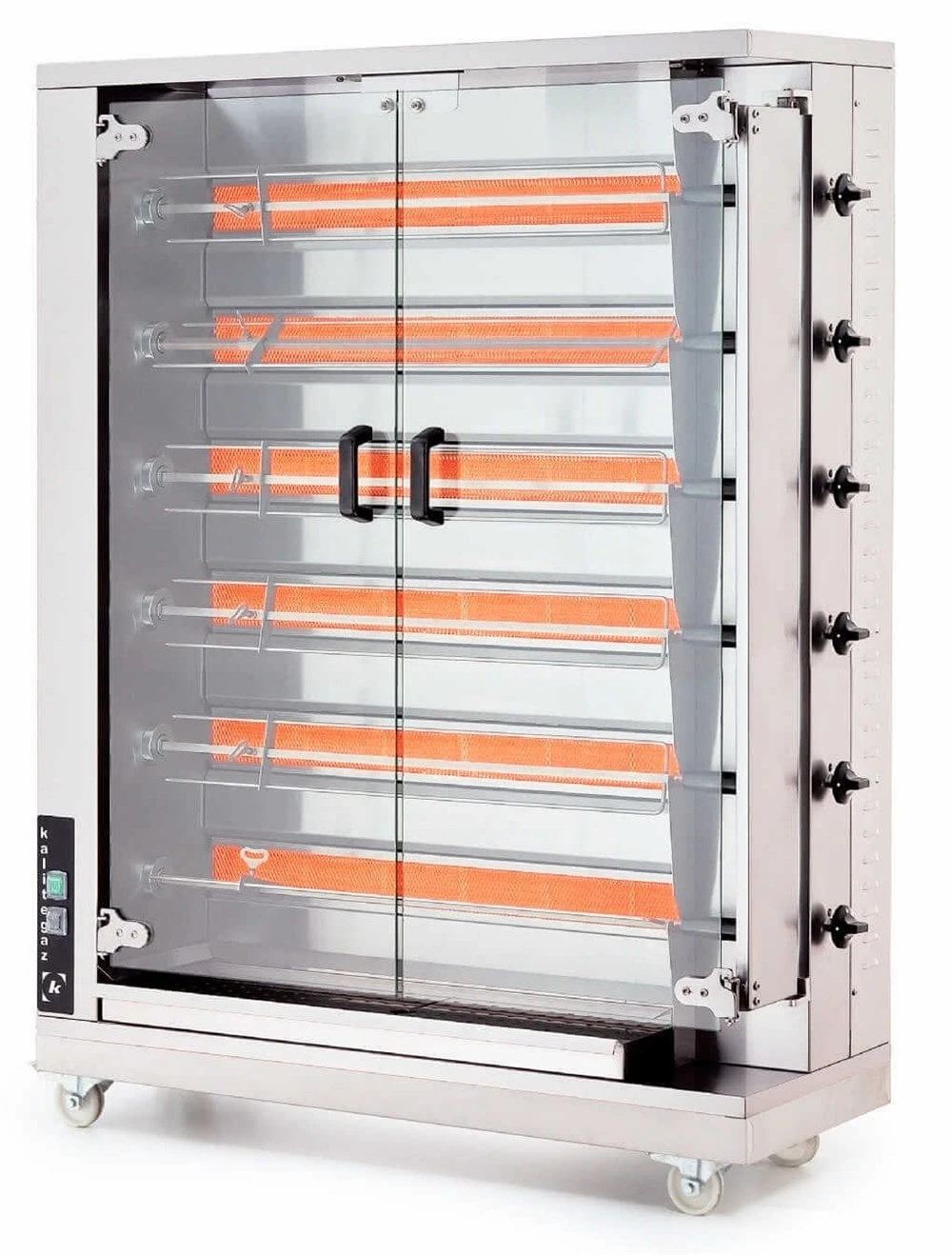 Kalitegaz Gazlı Piliç Çevirme Makinesi 24-30 Piliç Kapasiteli CRG 6