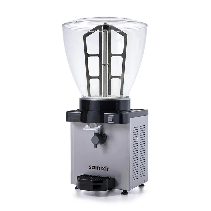 Samixir KAM40 Panaromik Dijital Köpüklü Ayran Dispenseri, 40 L