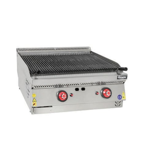 Himaksan Set Üstü Gazlı Lavataşlı Izgara (80x70x30) cm