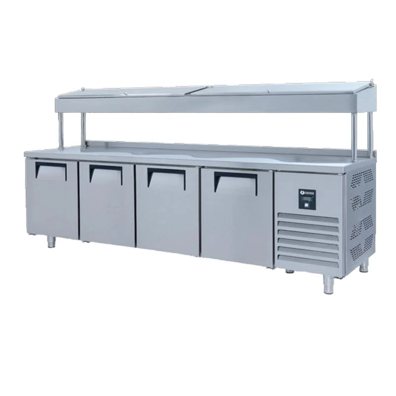 Iceinox Make Up Yüksek Buzdolabı, 4 Kapılı