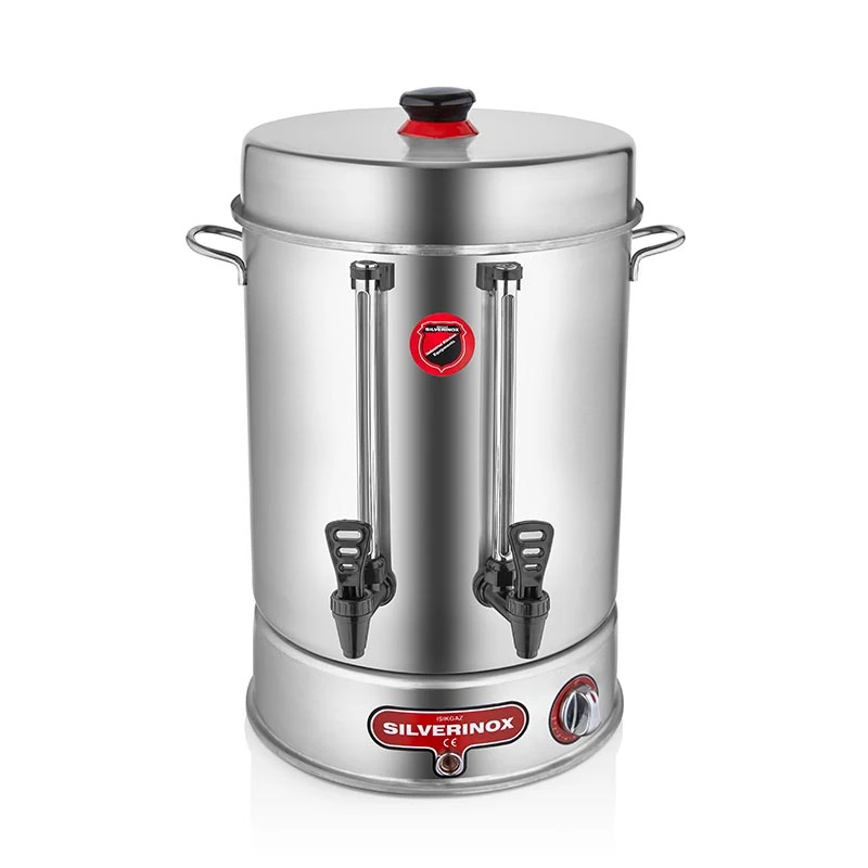 SilverInox 2007 Standart Çay Makinesi, 500 Bardak Kapasiteli, 50 L