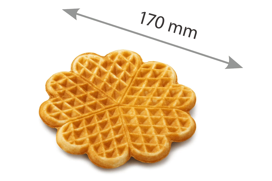 Omake Çiçek Model Waffle Makinesi, Elektrikli