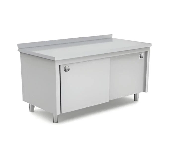 ELMAS ENDÜSTRİYEL 190*60*85 Kapalı Ara Raflı Paslanmaz Tezgah