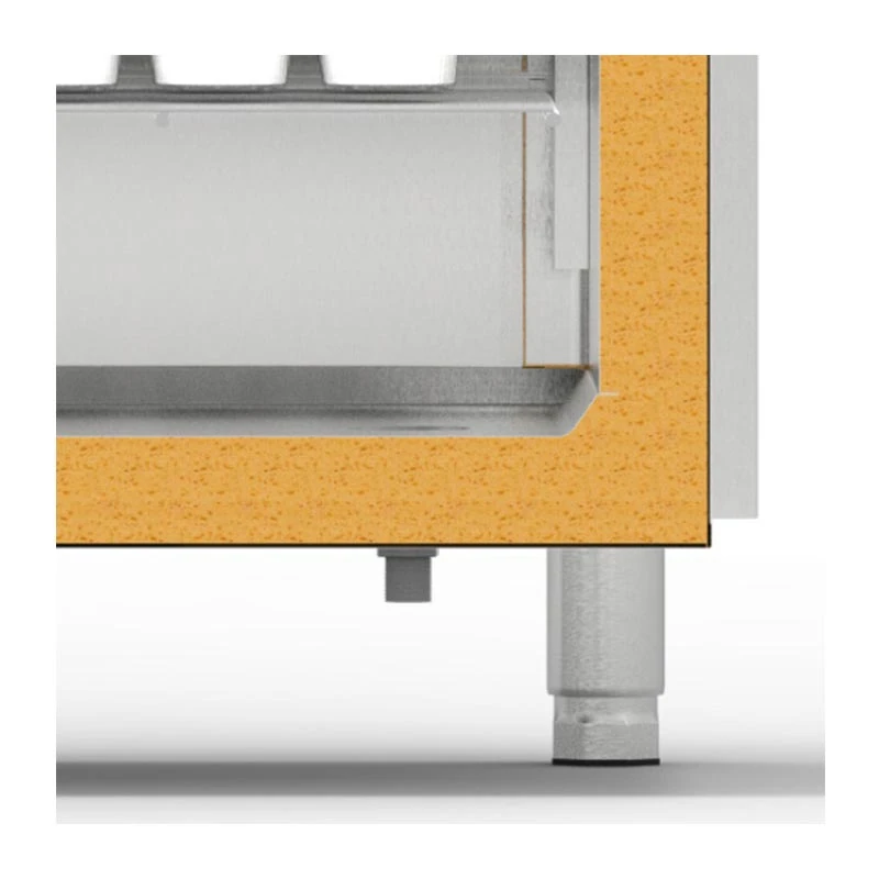 Kayalar Tezgah Tip Buzdolabı, 3 Kapılı 188.5x70x85 cm