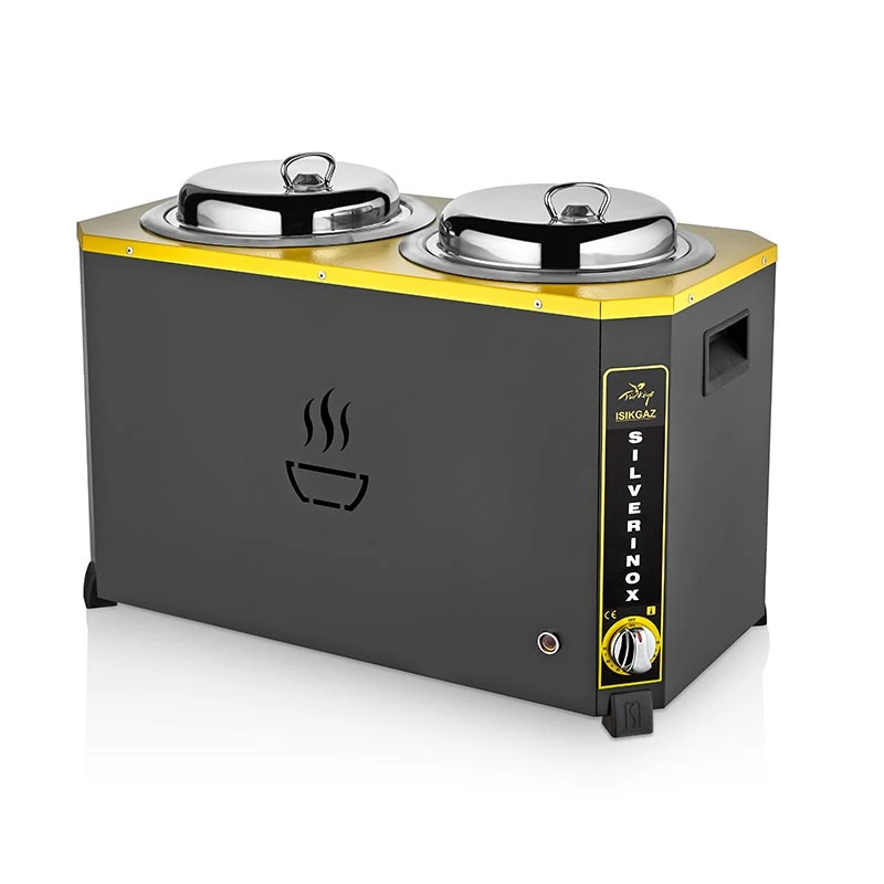 SilverInox Jumbo Çorba Kazanı, 9+9 L