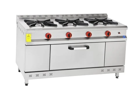 Himaksan 3 Gözlü Kuzine, Fırınlı, Gazlı