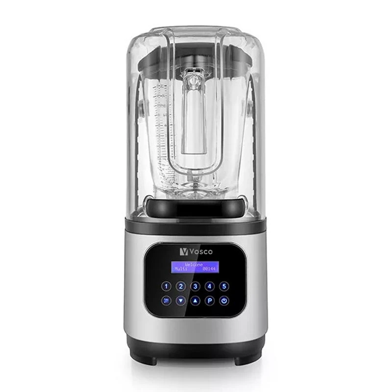 Vosco PRO Gürültü Önleyici Kapaklı Dijital Bar Blender, 2 L, Gri - VHS-212CG