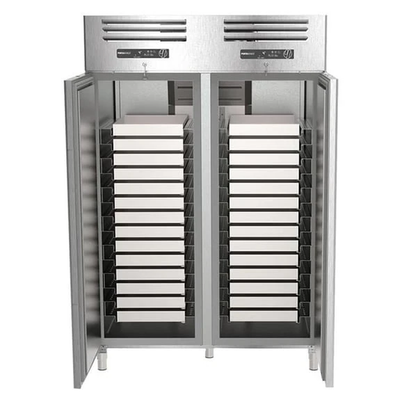 Portabianco Dik Tipi Hamur Dinlendirme Derin Dondurucu, 1400 Litre, İki Kapılı, 40x60 Tepsi