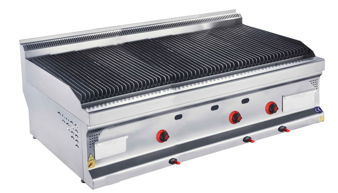 CSA Gazlı Lavataşlı Izgara 120x60x30 cm KRCS.IZLDG.1260