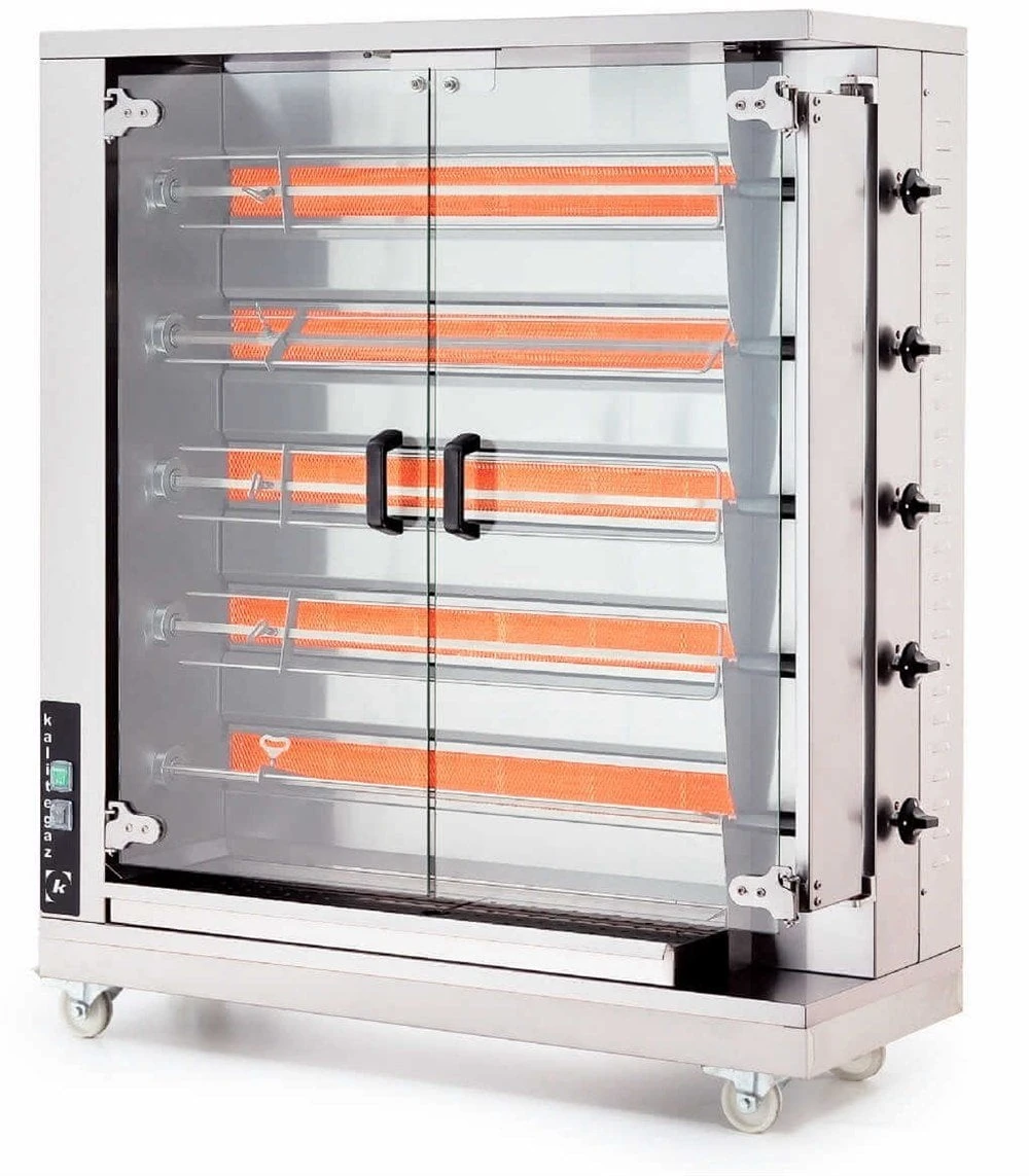 Kalitegaz Gazlı Piliç Çevirme Makinesi 20-25 Piliç Kapasiteli CRG 5