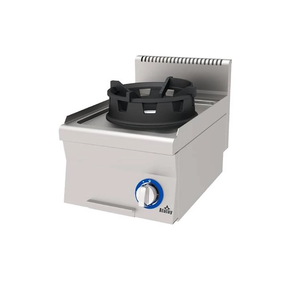 Atalay Set Üstü Wok Ocak Tekli Ce Belgeli Gaz ve LPG'li 40x60x30 Cm